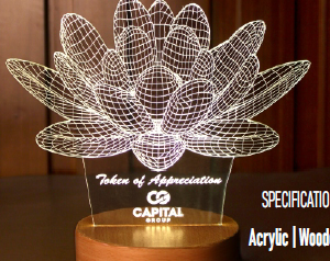 Acrylic trophies in Gurgaon