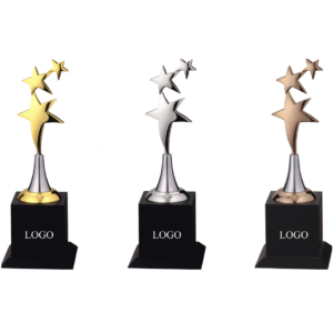 Three Star trophies in Gurgaon, India