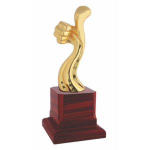 thumbs up trophies in Gurgaon. There are so many types of trophies in gurgaon that we all need to understand.